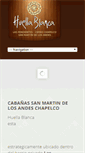 Mobile Screenshot of huellablanca.com